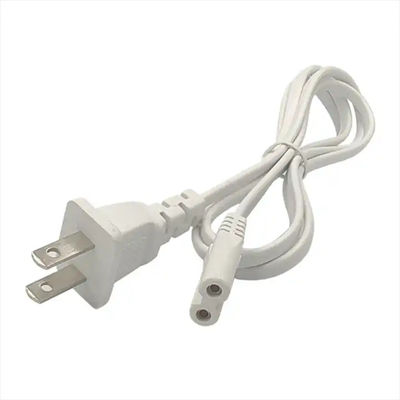 chất lượng  XianDa US Standard 8-Figure Head Power Cords 1.2m White Two-Plug 8-Figure Head Power cable nhà máy sản xuất