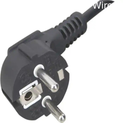 PVC / RUBBER K04 2 pin eu cắm điện Cung cấp KC máy sấy ac được phê duyệt dây kéo dài dây điện cắm cáp điện công suất cao