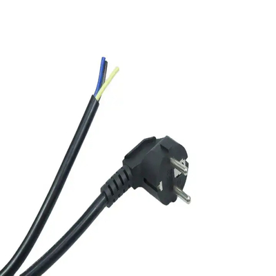 XianDa vde mở rộng châu Âu ac 16a 250v phẳng eu Thụy Sĩ máy tính xách tay 90 độ dây điện Ý 320 Điện cho Macbook Pro