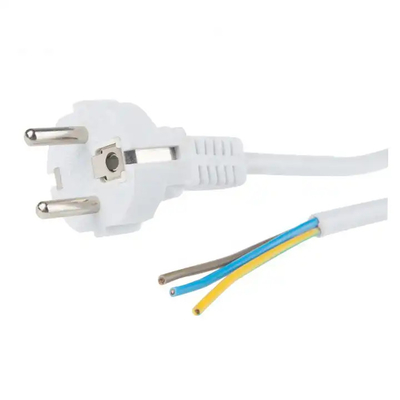 XianDa vde ac 2 pin Anh 16a 250v ac tv phẳng EU Thụy Sĩ euLaptop 90 độ máy sấy mở rộng châu Âu Cáp điện
